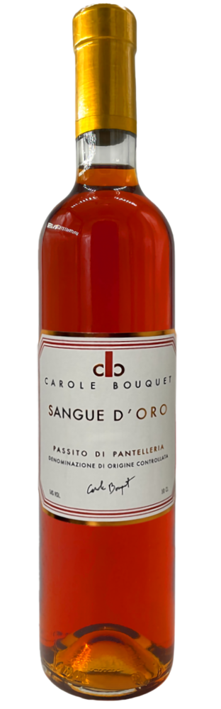SANGUE D'ORO - CAROLE BOUQUET PASSITO DI PANTELLERIA DOC